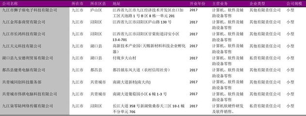九江市计算机、软件及辅助设备零售行业企业剖析 2018版218家名录的洞察与启示